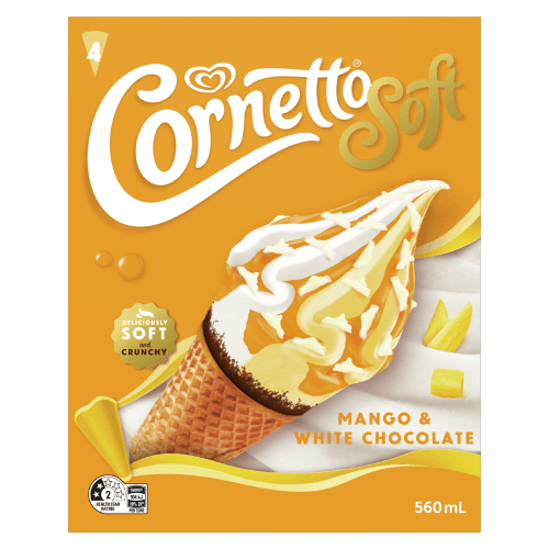Cornetto Soft Mango Frozen Dessert