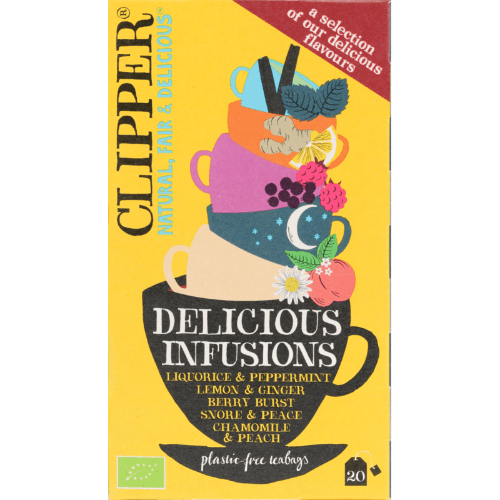 Clipper Delicious Infusions Organic Tea