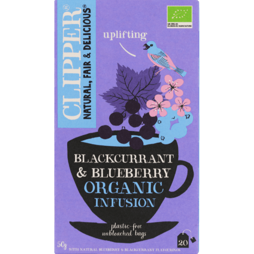 Clipper Blackcurrant & Blueberry Organic Tea