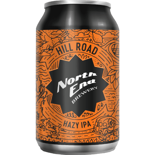 North End Brewery Hill Road Hazy IPA