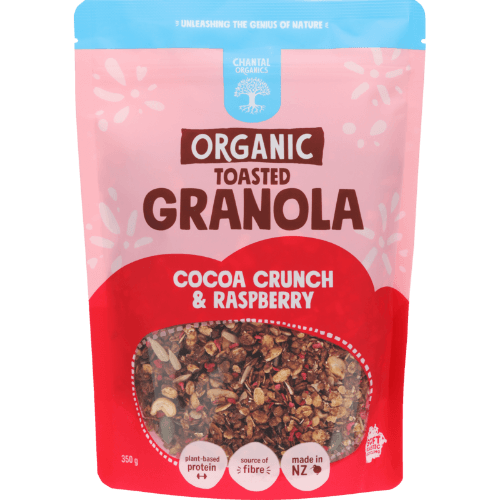 Chantal Organics Cocoa Crunch & Raspberry Organic Toasted Granola