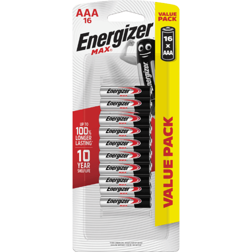 Energizer Max AAA Battery Value Pack