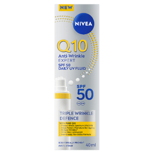 Nivea Q10 Anti-Wrinkle Expert Daily UV Fluid SPF50