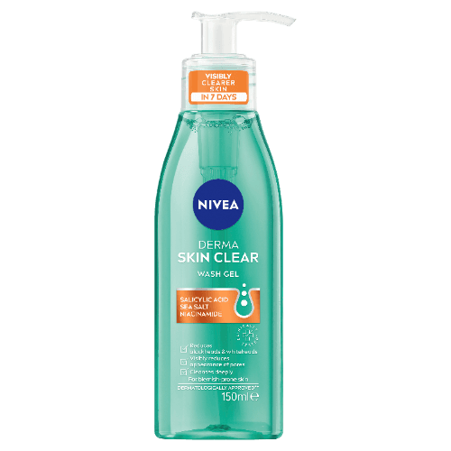Nivea Derma Skin Clear Wash Gel