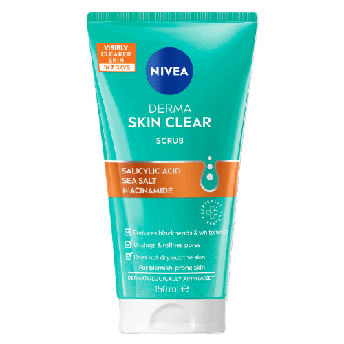 Nivea Derma Skin Clear Scrub