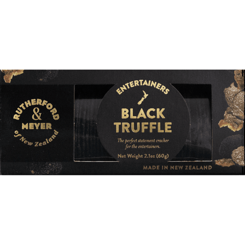Rutherford & Meyer Entertainers Black Truffle Crackers