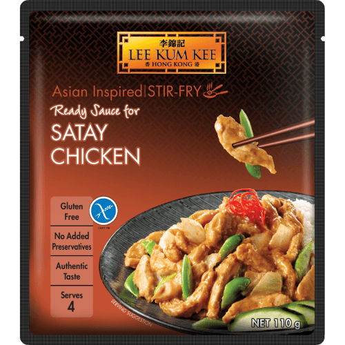 Lee Kum Kee Gluten Free Satay Chicken Ready Sauce