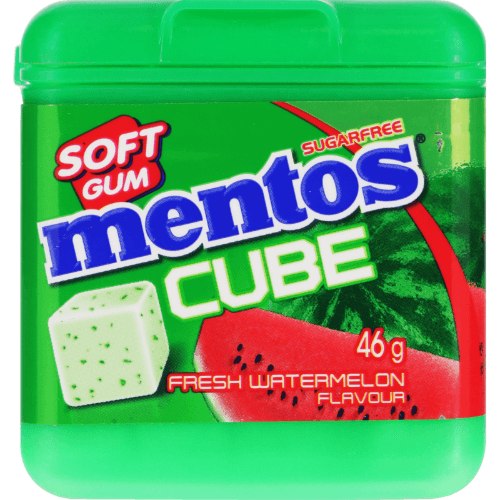 Mentos Fresh Watermelon Flavour Cube Gum