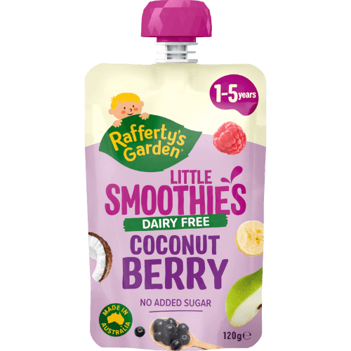 Rafferty's Garden Little Smoothies Dairy Free Coconut Berry 1-5 Years