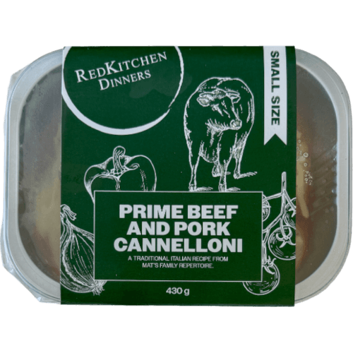 REDKITCHEN Beef And Pork Cannelloni Small Ready Meal