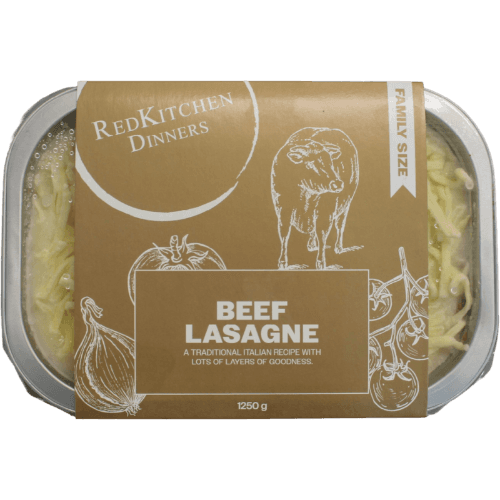 REDKITCHEN Ready Meal Beef Lasagne