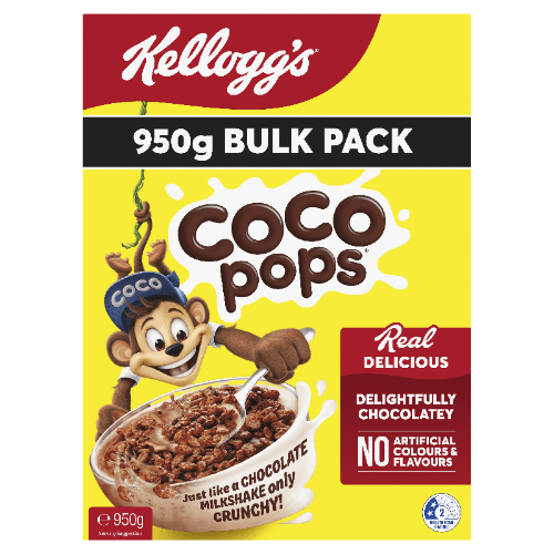 Kellogg's Coco Pops Breakfast Cereal