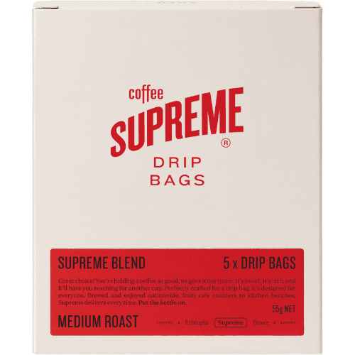 Coffee Supreme 5 pack Drip Bags