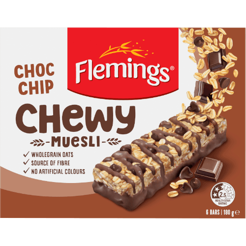 Flemings Chewy Choc Chip Muesli Bar