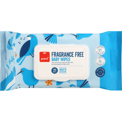 Pams Fragrance Free Baby Wipes
