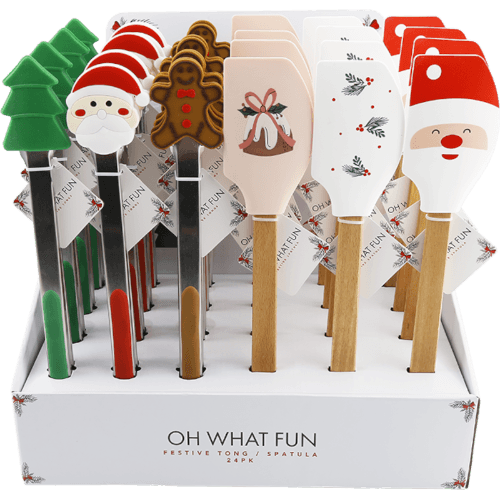 Korbond Oh What Fun Festive Tong/Spatula Selection