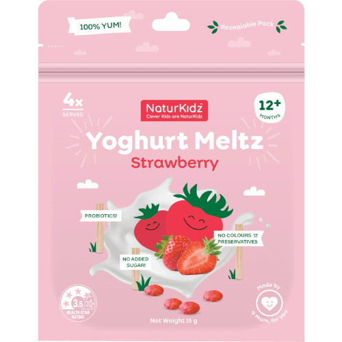 NaturKidz Strawberry Yoghurt Meltz