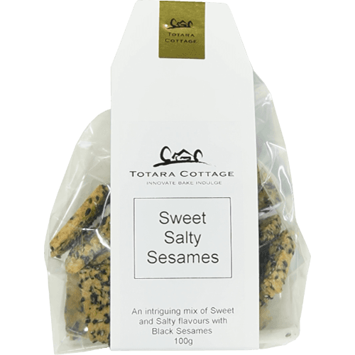 Totara Cottage Sweet Salty Sesames Crackers