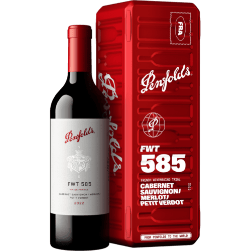 Penfolds FWT 585 Cabernet Sauvignon / Merlot / Petit Verdot Red Blend Limited Edition Gift Tin