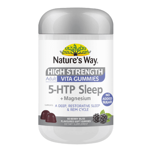 Nature's Way High Strength 5-HTP Sleep + Magnesium Adult Vita Gummies