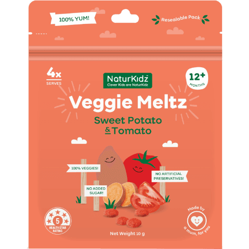 NaturKidz Sweet Potato & Tomato Veggie Meltz