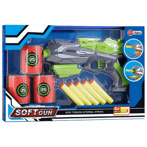 Korbond Soft Gun Dart Shooter Assorted Toy