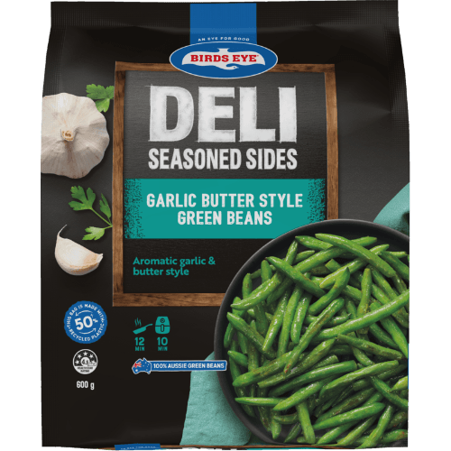 Birds Eye Deli Garlic Butter Style Green Beans Seasoned Sides