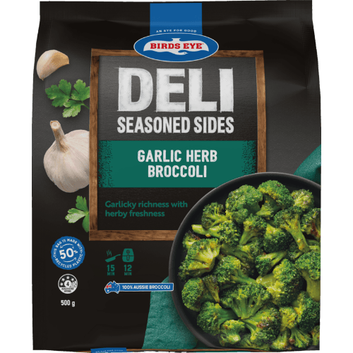 Birds Eye Deli Garlic Herb Broccoli Seasoned Sides