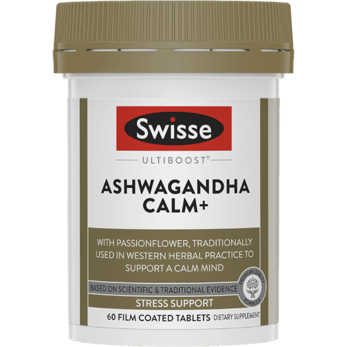 Swisse Ultiboost Ashwagandha Calm+ Vitamins