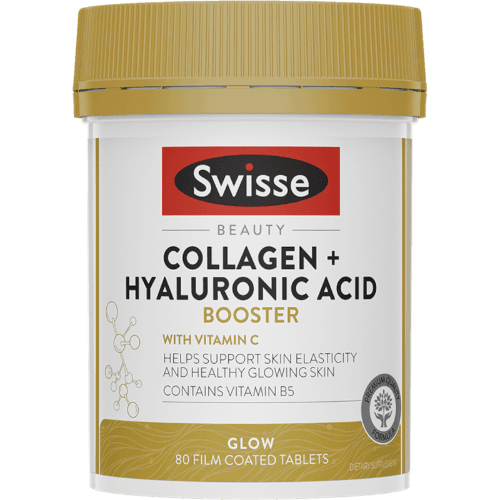 Swisse Ultiboost Beauty Collagen + Hyaluronic Acid Booster Vitamins