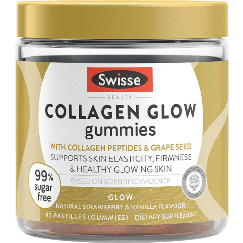 Swisse Ultiboost Beauty Collagen Glow Gummies Vitamins