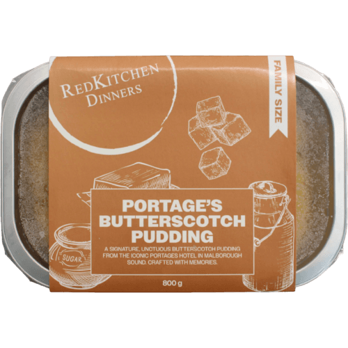 REDKITCHEN Portage's Butterscotch Pudding Ready Meal