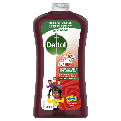 Dettol Foaming Kids Colour Berry Hand Wash Refill
