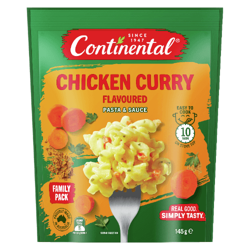 Continental Chicken Curry Flavour Pasta & Sauce
