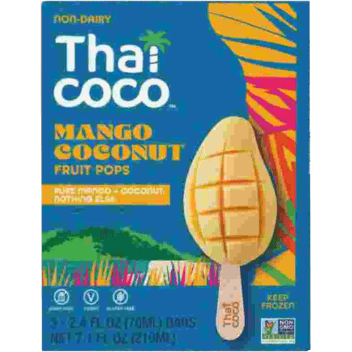Thai Coco Mango Coconut Fruit Pops