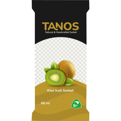 Tanos Kiwifruit Sorbet Ice Cream