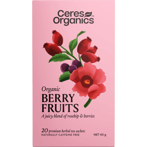 Ceres Organics Berry Fruits Tea Sachets