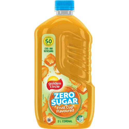 Golden Circle Zero Sugar Fruit Cup Flavoured Cordial