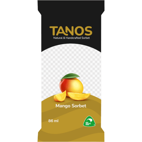 Tanos Mango Sorbet Ice Cream