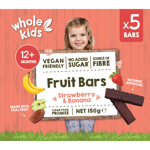 Whole Kids Strawberry & Banana Fruit Bars 12+ Months