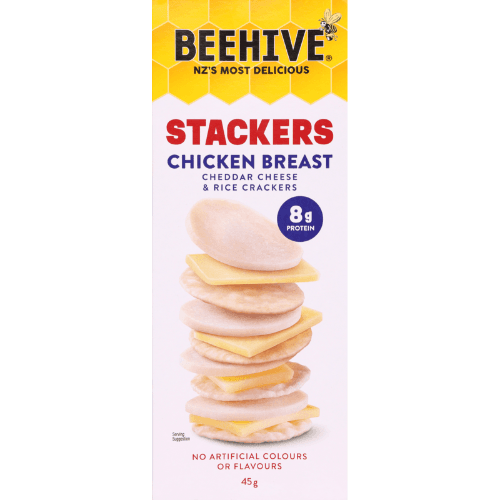 Beehive Chicken Breast Cheddar Cheese & Crackers Stackers
