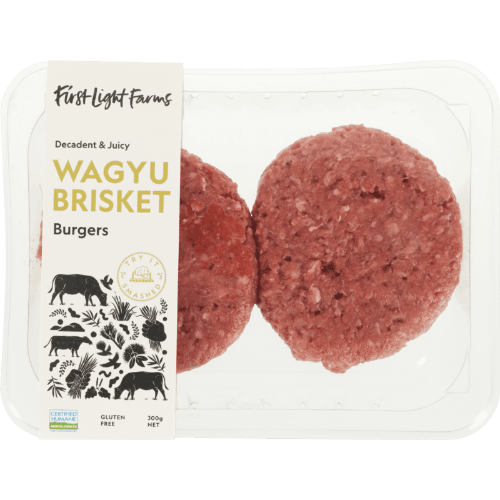 First Light Wagyu Brisket Burgers