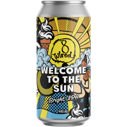 8 Wired Welcome To The Sun Bright IPA