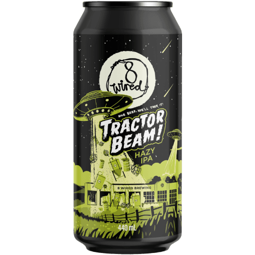 8 Wired Tractor Beam Hazy IPA