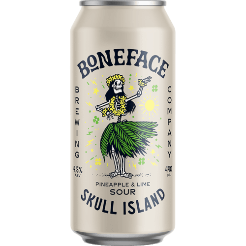 Boneface Skull Island Pineapple & Lime Sour
