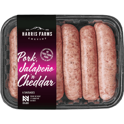 Harris Farms Pork Jalapeno 'n Cheddar Sausage