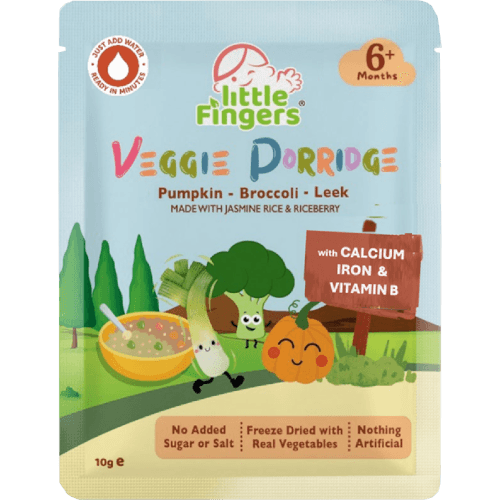 Little Fingers Pumpkin, Broccoli, Leek Veggie Porridge 10 g