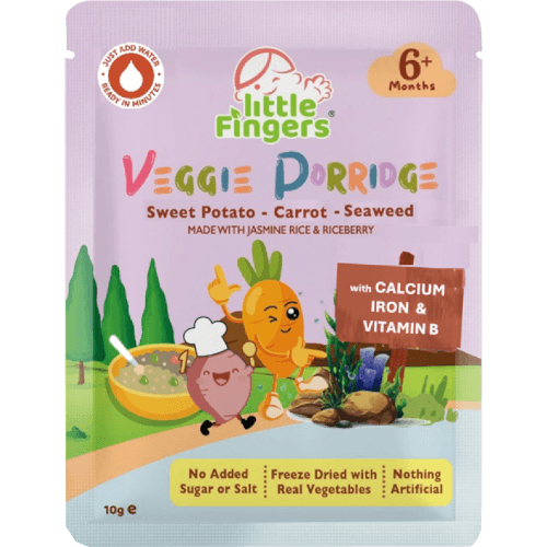 Little Fingers Sweet Potato, Carrot, Seaweed Veggie Porridge 10 g