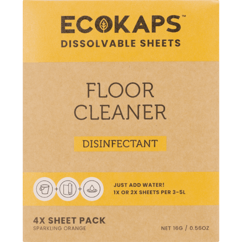 Ecokaps Sparkling Orange Disinfectant Floor Cleaner