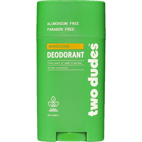 Two Dudes Smoked Cedar Deodorant Stick